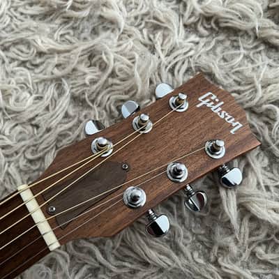 2020 Gibson USA G-45 Studio Antique Natural Satin Acoustic-Electric Guitar Walnut w/ Case image 7