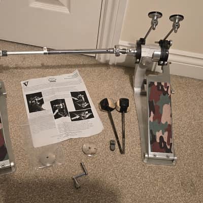 Trick PRO1V2BF Pro 1V Bigfoot Double Bass Drum Pedal 2010s - Silver image 1