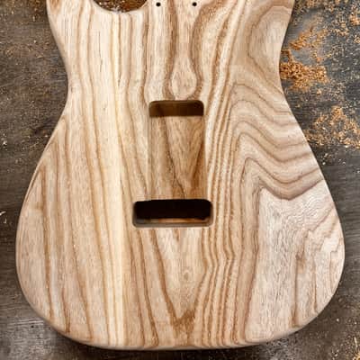 Super Strat Body-Northern Swap Ash 5.150 pounds image 11