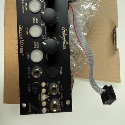 Endorphin.es Golden Master 1U Eurorack Synth Module 2021 - Present - Black image 1