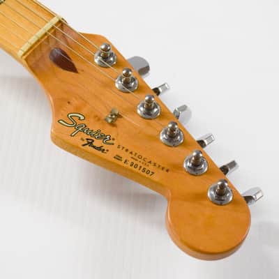 Squier E-Series Stratocaster Made in USA 1989 - Red image 8