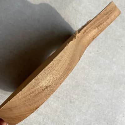 Unfinished Solid Mahogany Wood Guitar Body image 4