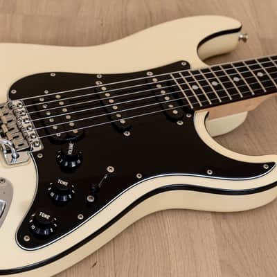 2014 Fender Aerodyne Stratocaster AST-M/SSH Medium Scale 24 3/4" White, Japan MIJ image 6