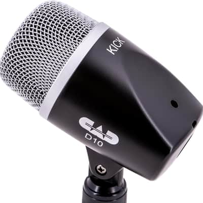 CAD 4 Piece Drum Set Misrophone Pack Kit - Bass, Snare, Tom, Cymbals, Overhead image 2