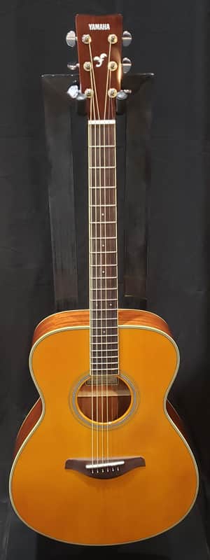 Yamaha FS-TA TransAcoustic Concert 2023- Vintage Tint image 1