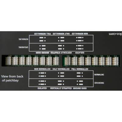 Redco R196-D25PG TT/DB25 96-Point Bantam Patch Bay - Black Powdercoat image 3
