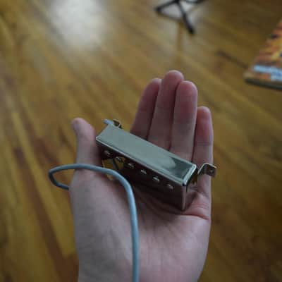 Gibson Angus Young pickup , bridge model chrome, with quick connect . Mint condition image 2