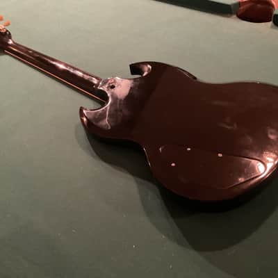 Gibson SG Standard 2009 Black Solid Body Electric Guitar (like new) comes with new Gibson padded  gigbag and Strap, SG serial#004191371 image 19