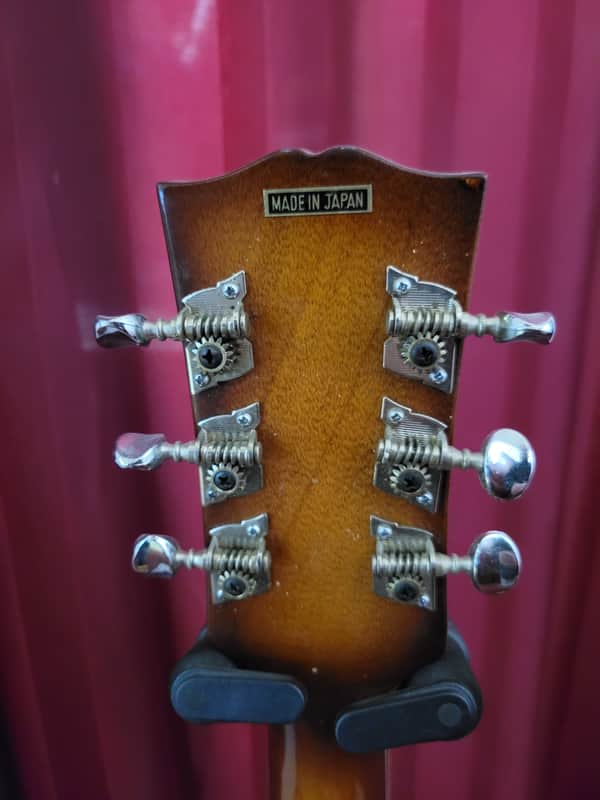 Kent Acoustic Guitar 1970's - Sunburst | Reverb