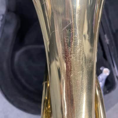 King 618 Single French Horn w/HSC 132570 - Brass Lacquer image 5