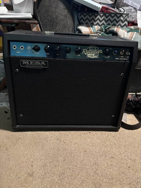 Mesa Boogie Dual Rectifier Blue Angel 2-Channel 38-Watt 1x12" Guitar Combo 1994 - 2003 - Various image 1