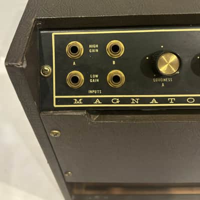 Magnatone 440    Stero Tube Estey Guitar combo Amp RARE -BUDDY HOLLEY SOUND brown image 7
