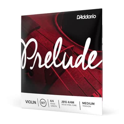 D'Addario Orchestral Violin String Prelude J810-4/4 Medium Tension - String Set for Violins image 2