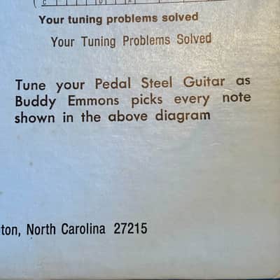 RARE Buddy Emmons 78 RPM instruction course.! GET IN TUNE! image 2