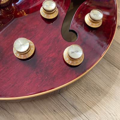 Epiphone Riviera Custom P93 - Wine Red image 9