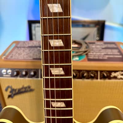 Epiphone Casino Semi Hollowbody Electric, Satin Olive Drab - Pre Owned image 5