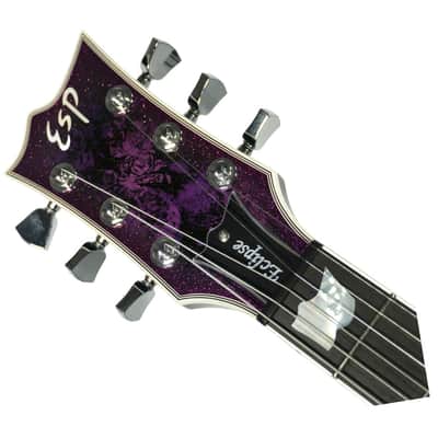 ESP Eclipse Custom Electric Guitar - Purple Peel - B-Stock image 4