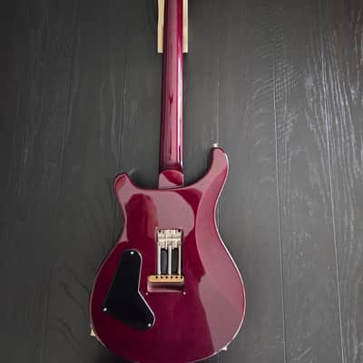 PRS S2 Custom 24-08 Faded Gray Black Purple Burst Mannmade Bridge GigBag + Case Candy image 6