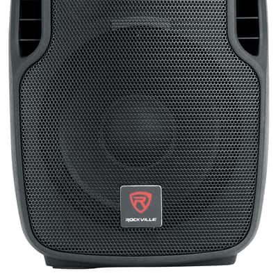 (2) Rockville BPA10 10" Powered 400w DJ PA Speakers wBluetooth+LED Stands+Cables image 19