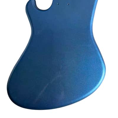 Blue Metallic Finish Guitar Teisco Style Body image 2