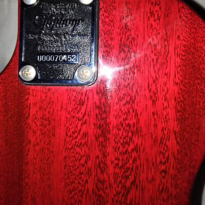 Epiphone Les Paul Bass - Red Burst - with gig bag image 4