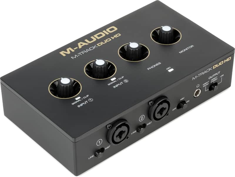 M-Audio M-Track Duo HD USB-C Audio Interface image 1