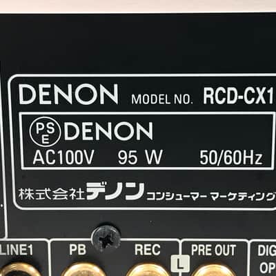 Denon Receiver CD Amplifier RCD-CX1 image 9