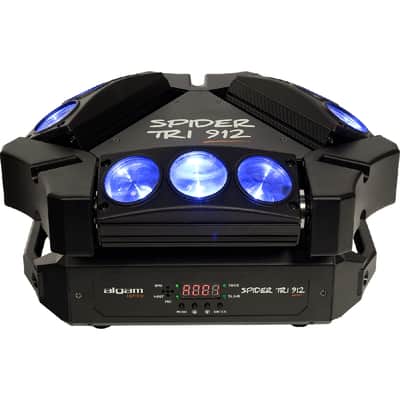 Algam Lighting SPIDER-TRI-912 3 Mini Barre Motorizzate Beam Led 9x12W RGBW image 4