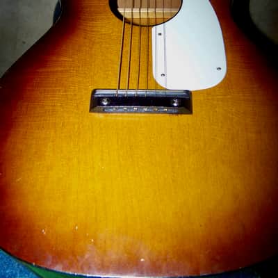 1970 Harmony H150 33" Parlor Acoustic Guitar USA image 8