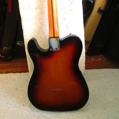 Fender Telecaster Guitar, 2016, Mexico, Sunburst, Gig Bag image 7