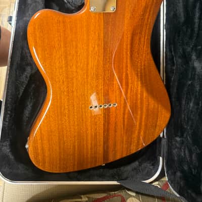 Fender MIJ Mahogany Offset Telecaster with Rosewood Fretboard 2018 - Natural image 10