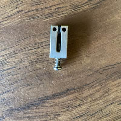 Graph Tech PS-8000-F0 String Saver Originals 2-3/16" Strat / Tele-Style Saddles - 6-String 2010s - stainless steel image 2