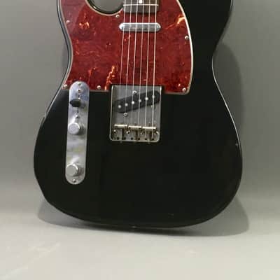 LEFTY! Vintage 1987 Fender MIJ 70s Reissue Telecaster Relic Custom Color Black Tele FujiGen Collector Series CTL50L HSC image 6