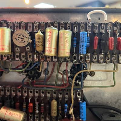 Vox AC-30/6 B JMI Amp Head Re-Housed 1963 - Black Tolex image 10