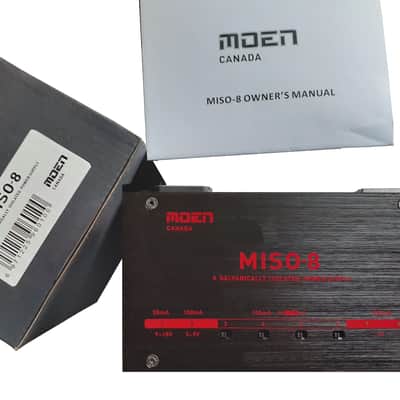 Moen Canada MISO 8 Power Supply For Effect Pedals 110V/240V Voltage Super Quality Power Supply New image 3