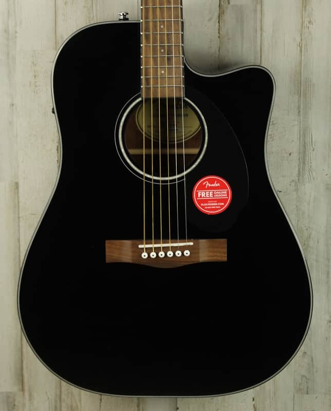 DEMO Fender CD-60SCE - Black (339) image 1