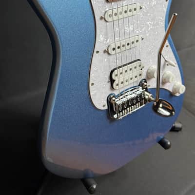 G&L Tribute Legacy HSS Electric Guitar Lake Placid Blue Finish (607) image 5