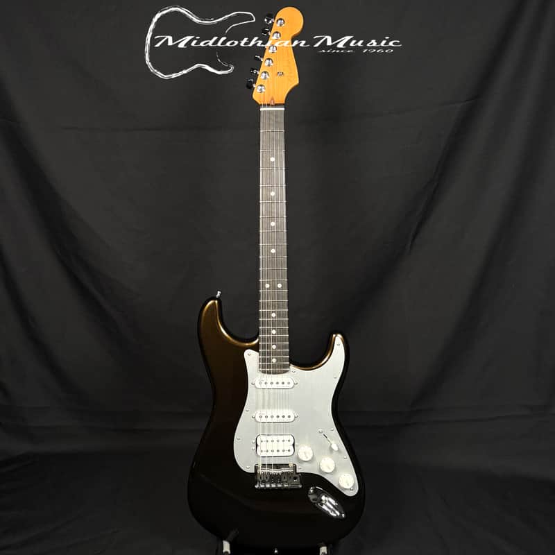 Fender American Ultra II Stratocaster HSS Electric Guitar 2024- Texas Tea w/Case - Mint! image 1
