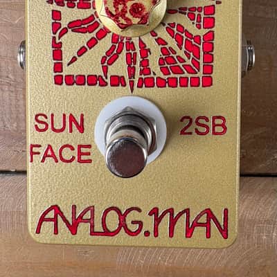 Analogman Sun Face 2SB175 Germanium Fuzz 2023 - Gold image 1