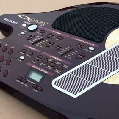 Suzuki QC-1 QChord Omnichord Synthesizer Autoharp Keytar + Original Hard Case (Q Chord, Q-Chord) image 4