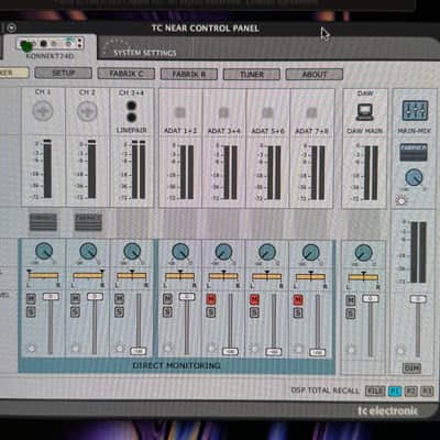 TC Electronic Konnekt 24D - Firewire audio interface with onboard DSP - Mac/Windows image 16