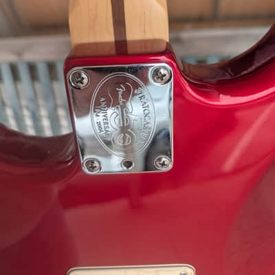 Fender Stratocaster 50th anniversary 2004 - Chrome Red image 6