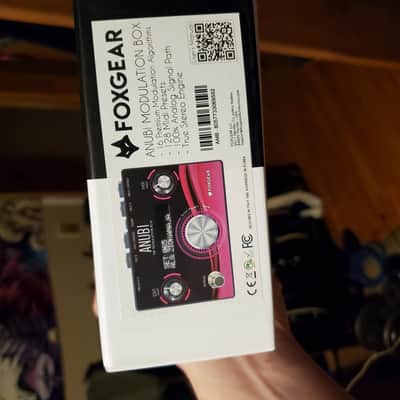 Brand New Foxgear Anubi Modulation Box Multi-effects Processor Pedal Delay/reverb image 1