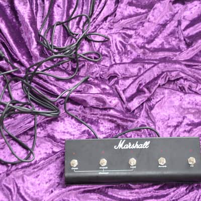 Marshall 5 button Foot Switch * with original long cable * very rare / hard to find image 2