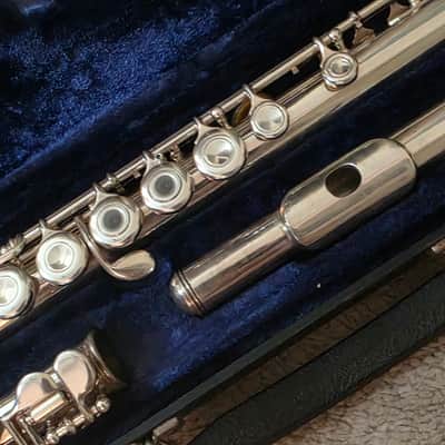 Emerson USA Model 3 Flute – Open Hole, Inline G, C Foot Playable Condition image 4