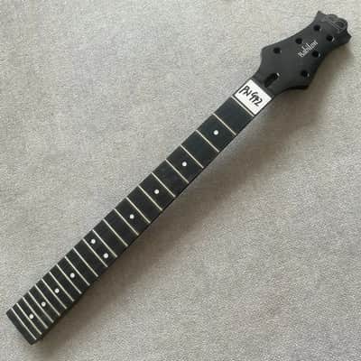 Black Maple Wood Guitar Neck, Rosewood 22 Frets Fingerboard image 4