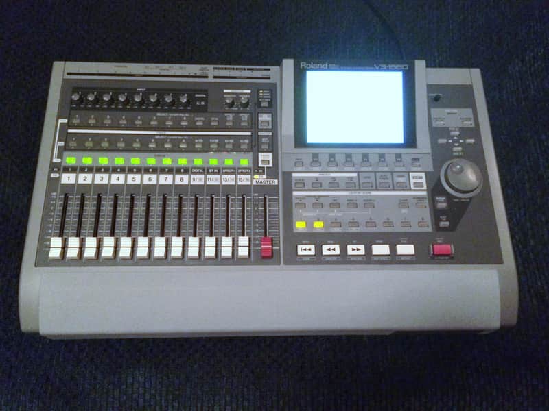 digital recorder ~ Roland  VS1680 V-Xpanded ~ version 2.02 installed ~ DAW ~ mixer workstation image 1