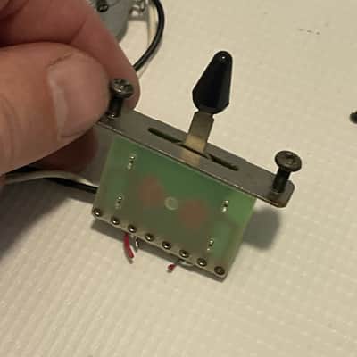 2004 Japan Era Jackson DKMG Dinky Guitar Factory Partial Wiring Harness Electronics image 7