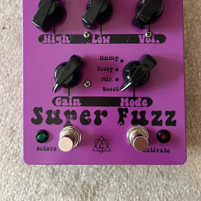 Rehoused and Modified Behringer Super Fuzz SF300 (Boss Hyper Fuzz FZ-2 clone)  by Gigahearts_FX image 1
