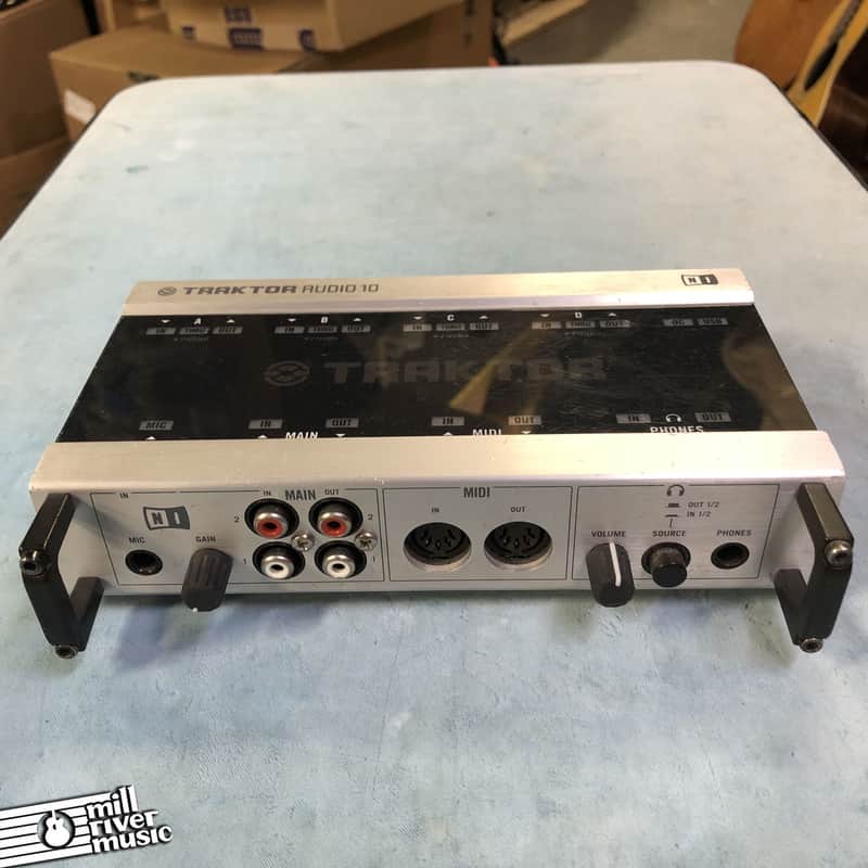 Native Instruments Traktor Audio 10 Audio MIDI DJ Interface image 1